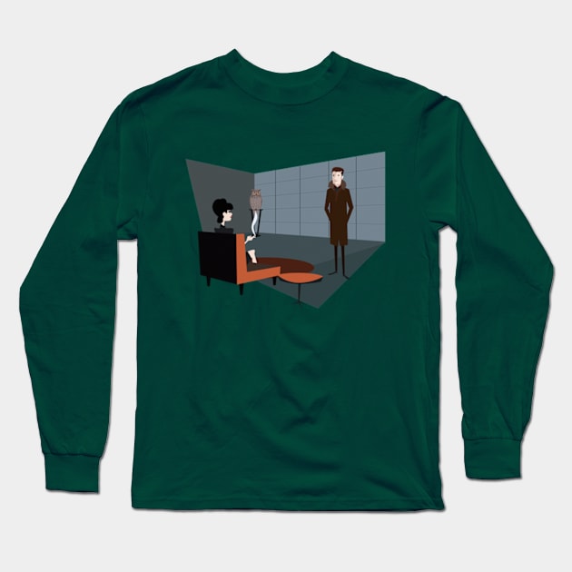 Do Androids Dream? Long Sleeve T-Shirt by Plan8